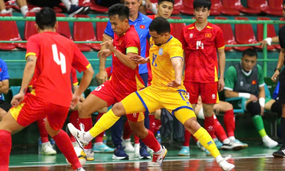 Futsal friendly: Vietnam stun World No. 7 Kazakhstan with 4-1 victory